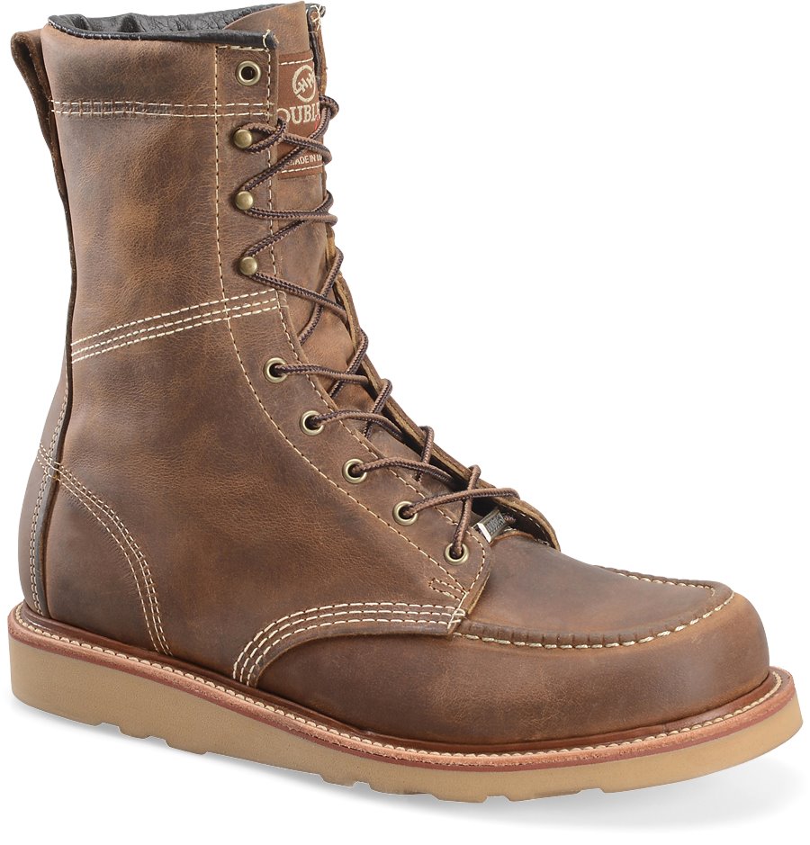 Double H Boot 8 Inch ST MocToe : Old Town Tan - Mens